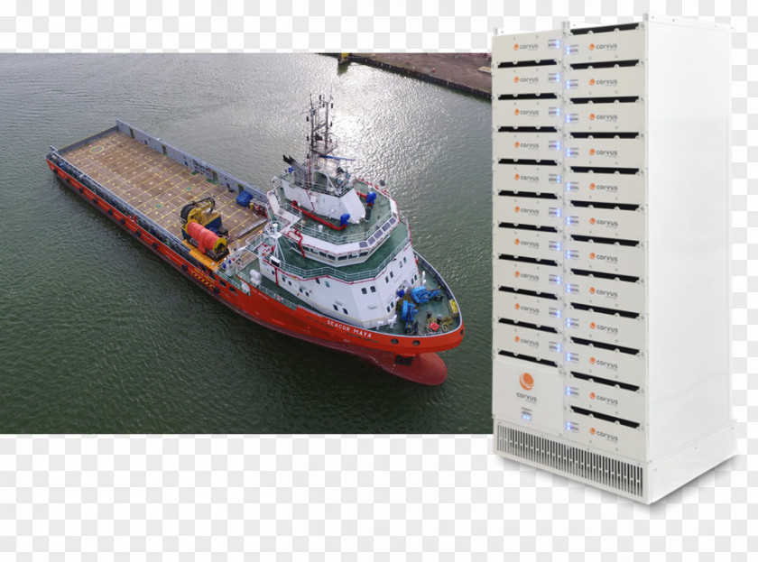 Ship Platform Supply Vessel Offshore Hybrid Power Propulsion PNG