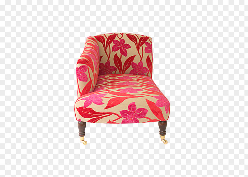 Chaise Longue Chair Magenta PNG