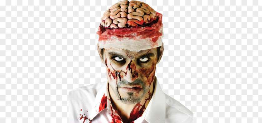 Halloween Costume Brain Party PNG