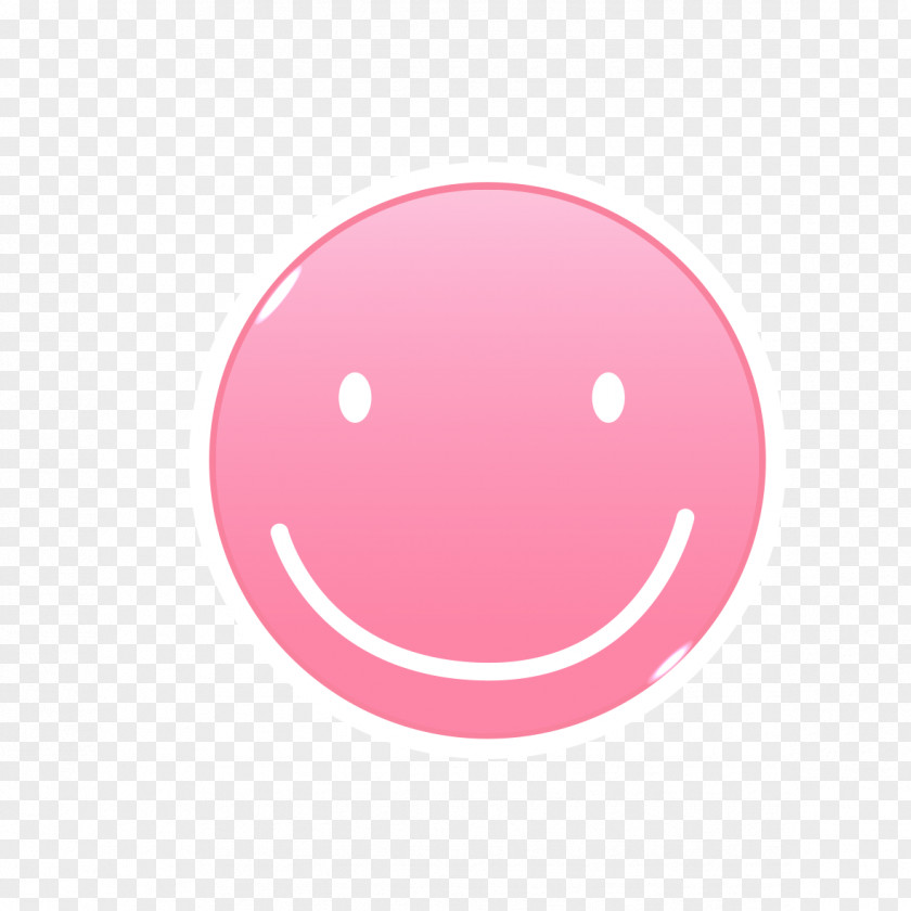 Pink Smile Smiley Circle Text Messaging Font PNG