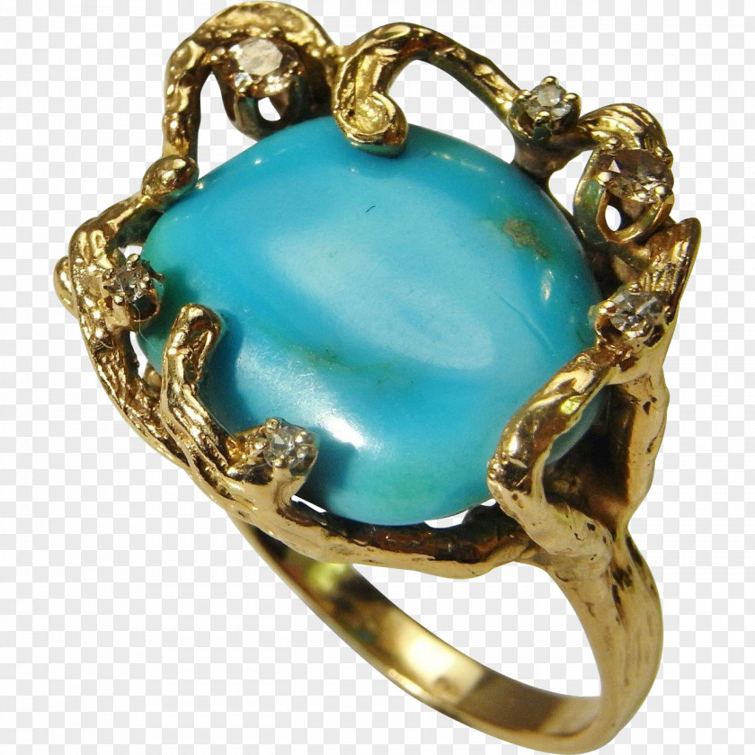 Ring Turquoise Cocktail Dress Jewellery PNG