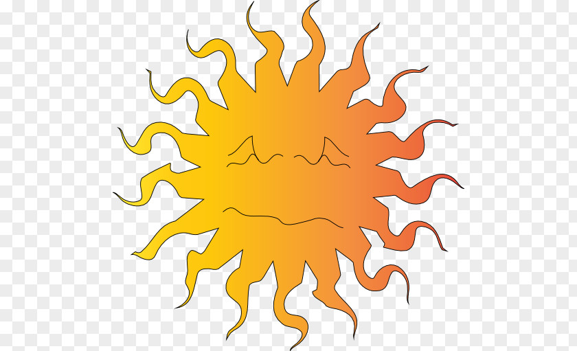 Stand In The Hot Sun Smiley Clip Art PNG