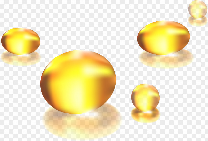 Vector Hand-painted Capsule Vitamin E PNG