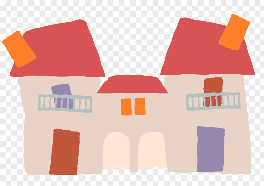 Village House Clip Art PNG