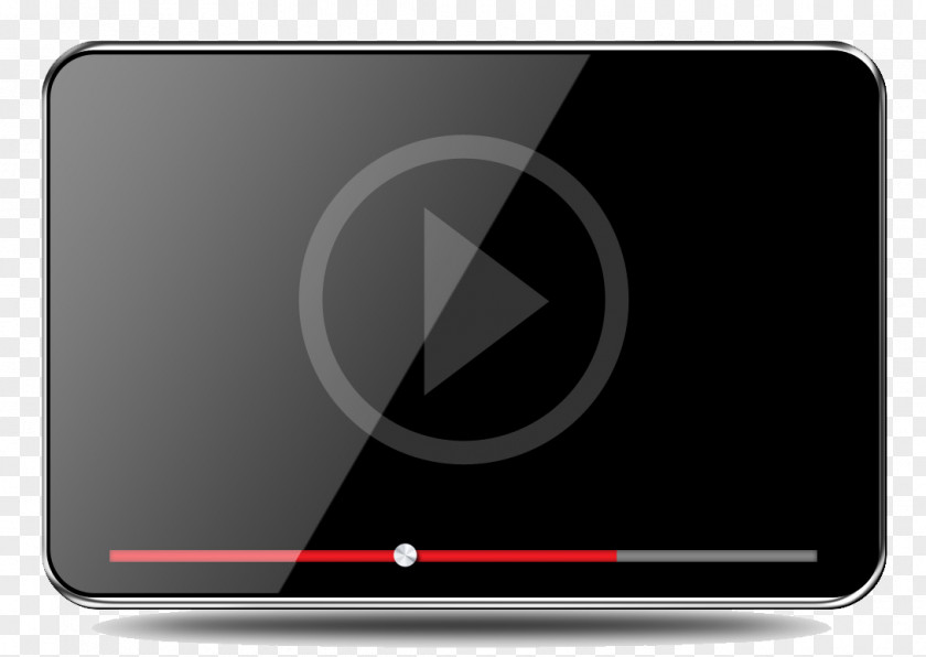 Button Digital Video Player PNG