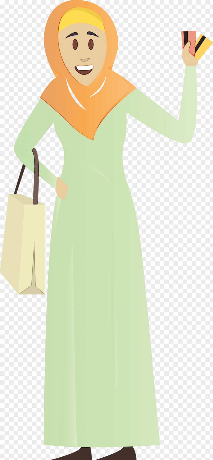 Dress Green Clothing Yellow Day PNG
