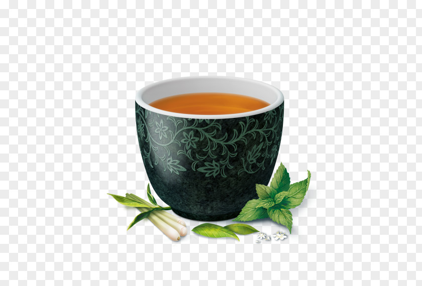 Green Tea Hōjicha Coffee Yogi PNG