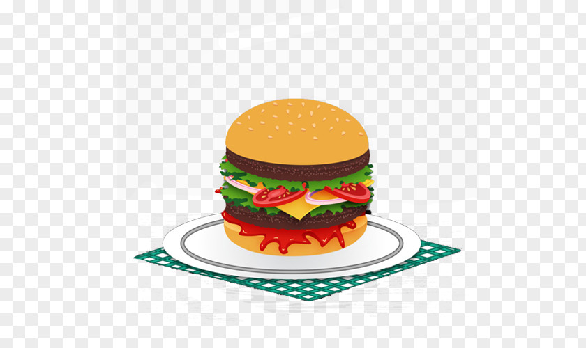 Hamburger Bread Cheeseburger Fast Food PNG