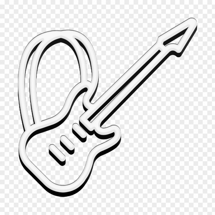 Music Icon Lifestyle Icons Electric Guitar PNG