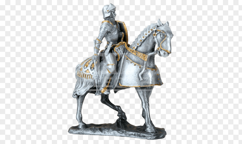 Sculpture Middle Ages Horse Knight Crusades Equestrian PNG