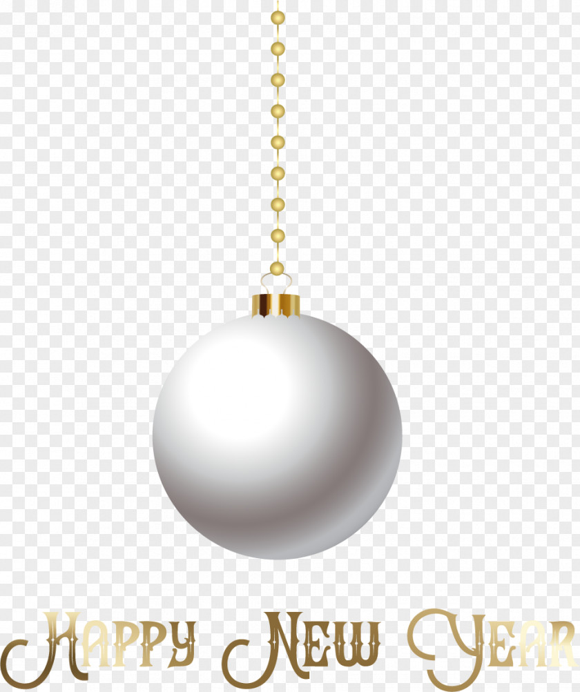 White High-gloss Holiday Ball Ornaments Light PNG