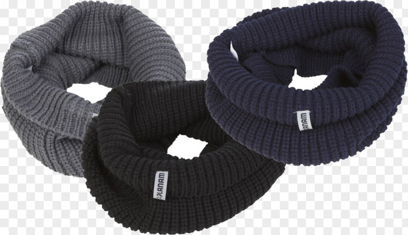 Black Strick-LoopCar Scarf Shopirado Schlauchschal Schwarz Planam 6051052 Universal Size Chunky-knit Loop PNG