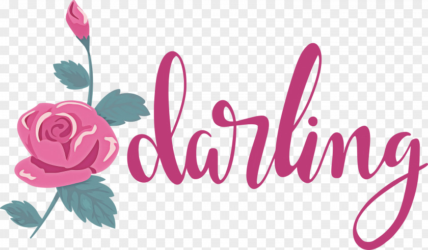 Darling Wedding PNG