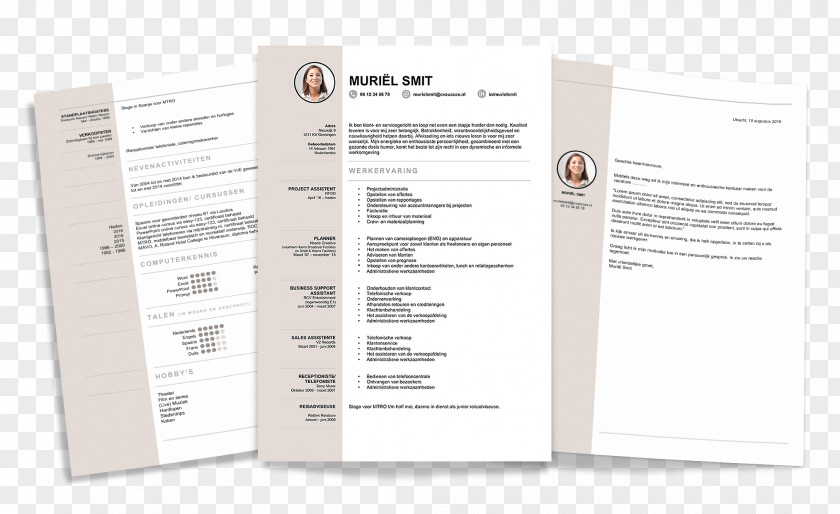 Muriel Fahrion Adaptable Curriculum Vitae Application For Employment Industrial Design PNG