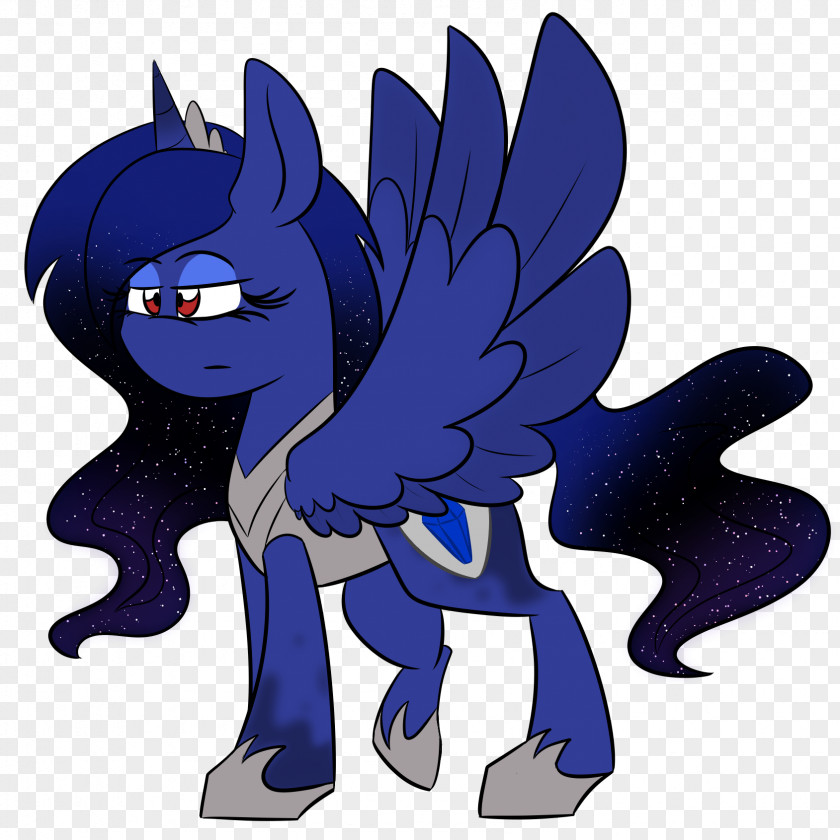 Offspring Pony Winged Unicorn Princess Luna PNG