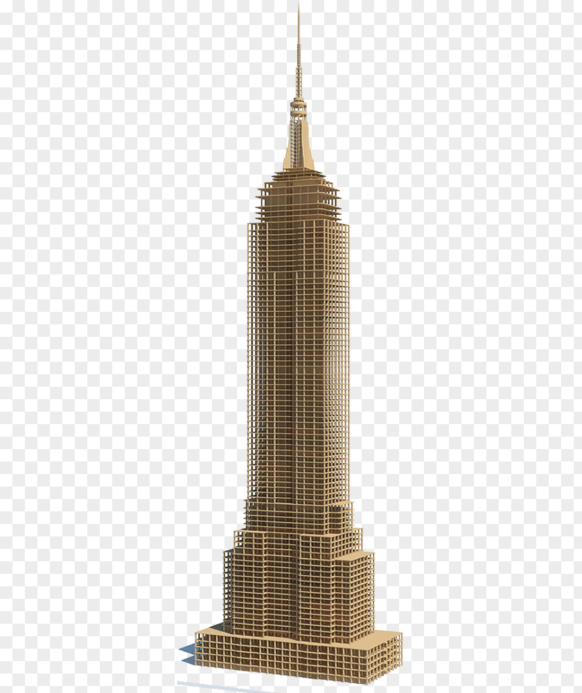 Skyscraper Empire State Building Paper Price PNG