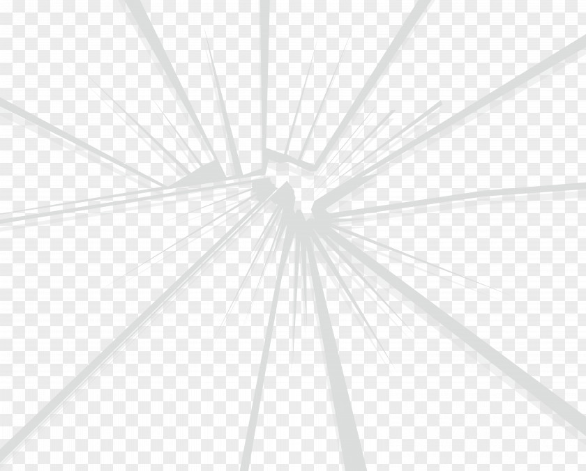 Vector Shot Transparent Glass Burst Punch Black And White Symmetry Line Structure Pattern PNG