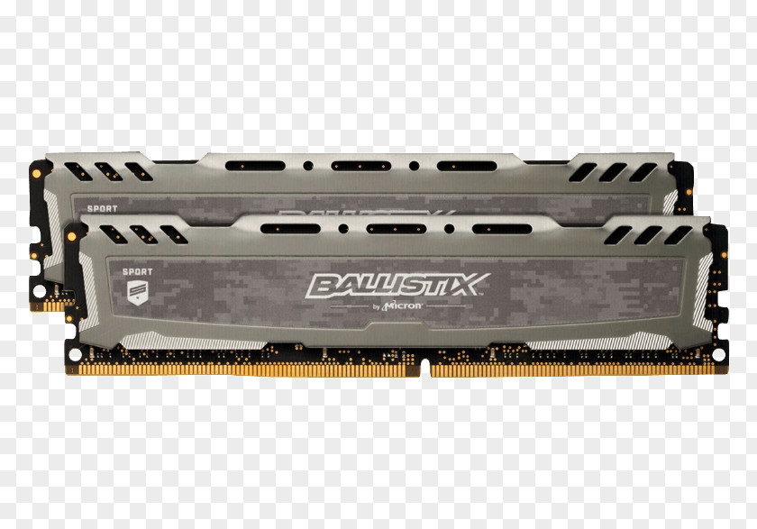 8gb Ballistix DDR4 SDRAM DIMM Registered Memory Computer PNG