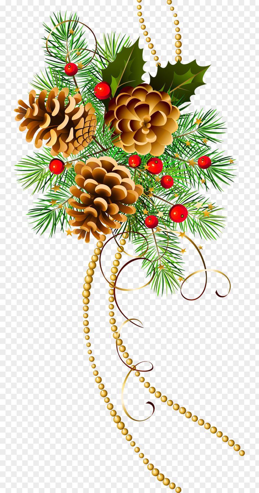 Pine Branches Buckle Free Photos Christmas Ornament Santa Claus Decoration Clip Art PNG