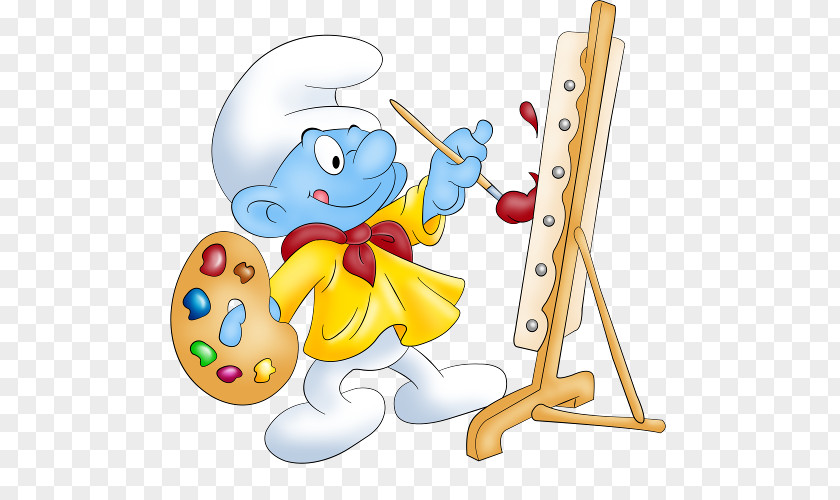 Smurfs Clipart Smurfette Gargamel Papa Smurf The Smurflings Brainy PNG