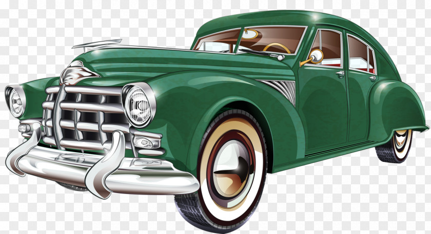 Vintage Car Classic Poster PNG