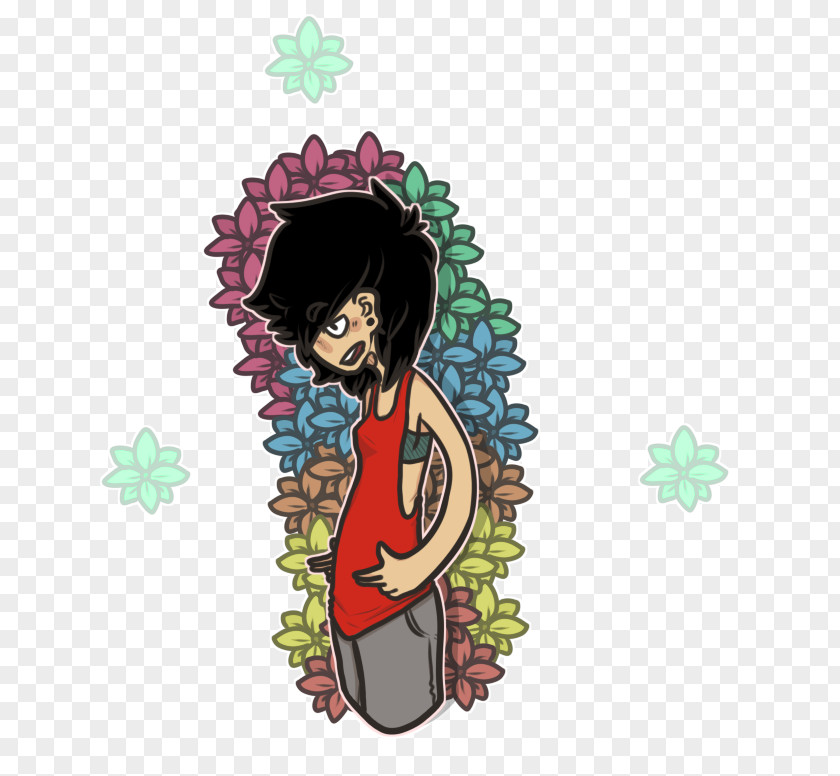 Flower Cartoon Character Fiction PNG