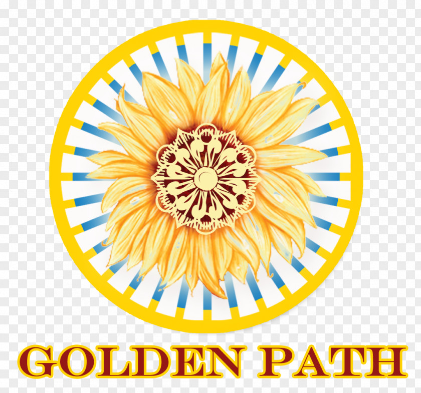 Wisdom Of The Golden Path Mandala PNG