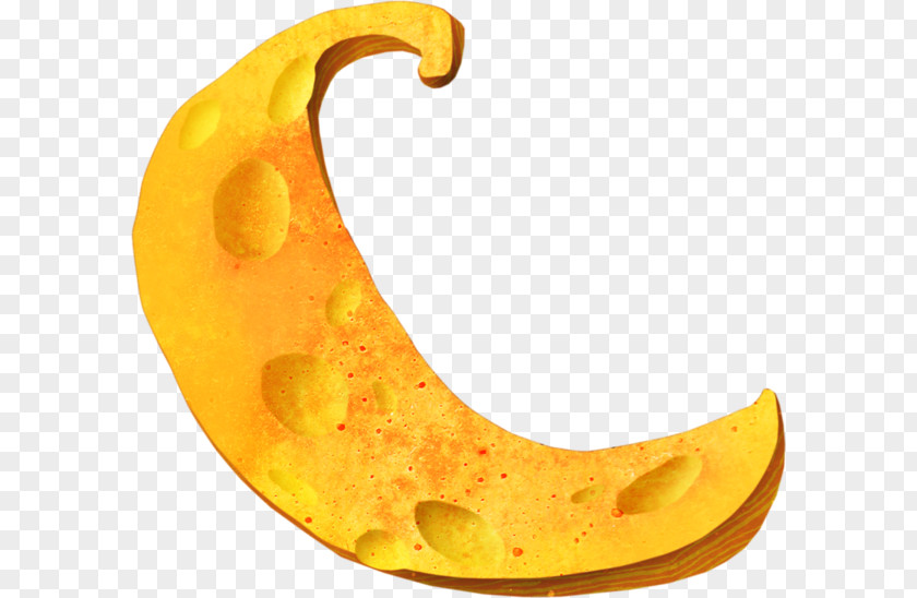 Yellow Banana Moon Cheese Type Chile Con Queso Goat PNG