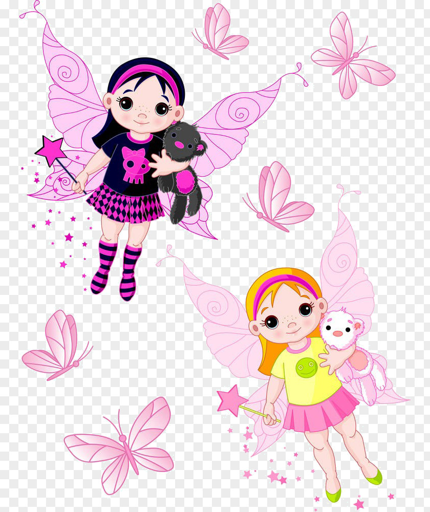 Cartoon Flower Fairy Royalty-free Clip Art PNG