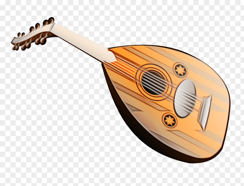 Indian Musical Instruments Baglamas Violin Cartoon PNG