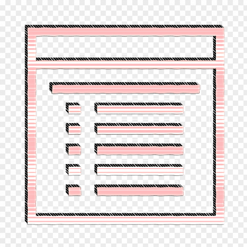 Parallel Rectangle Powerpoint Icon PNG