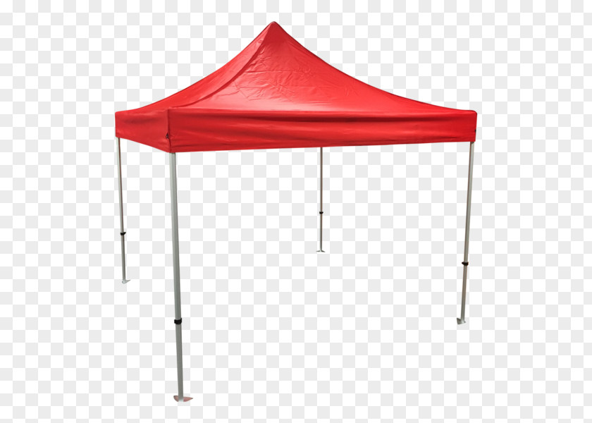 Red Tent Poles & Stakes Gazebo Pop Up Canopy PNG