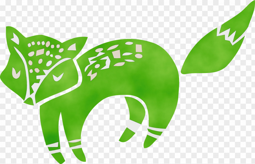 Horse Logo Leaf Green Text PNG