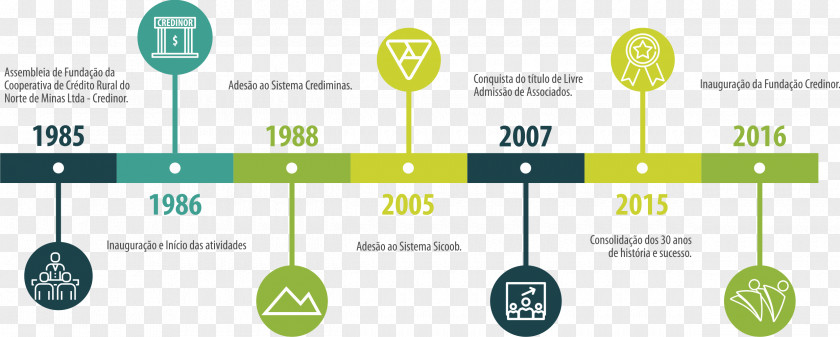 Linha Do Tempo Brand Infographic Diagram PNG