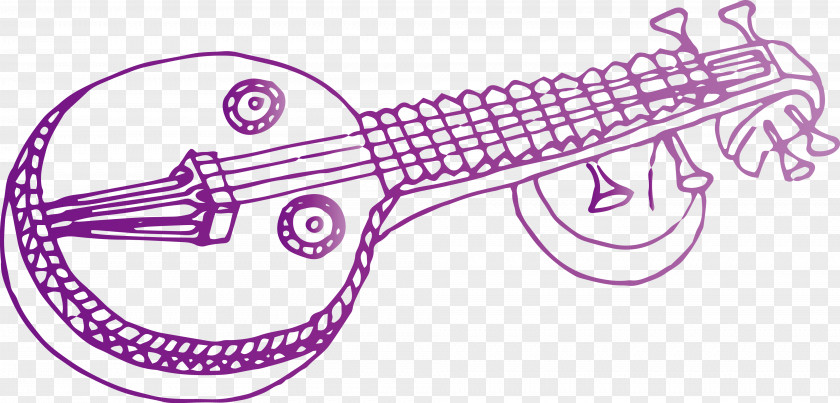 Musical Instrument Accessory Purple Line Meter PNG