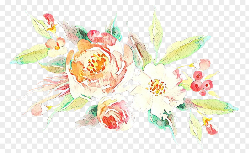 Plant Watercolor Paint Flower Art PNG