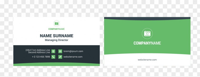 Simple Business Cards Designer PNG