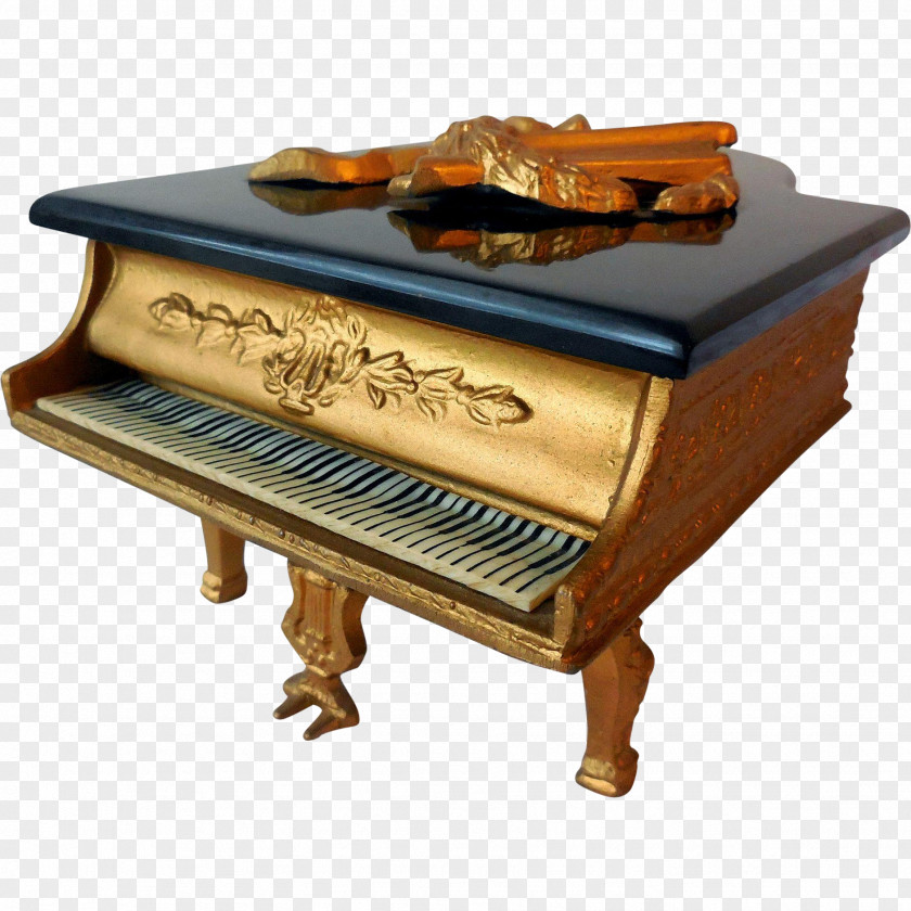 Vintage Grand Piano Fortepiano Spinet PNG