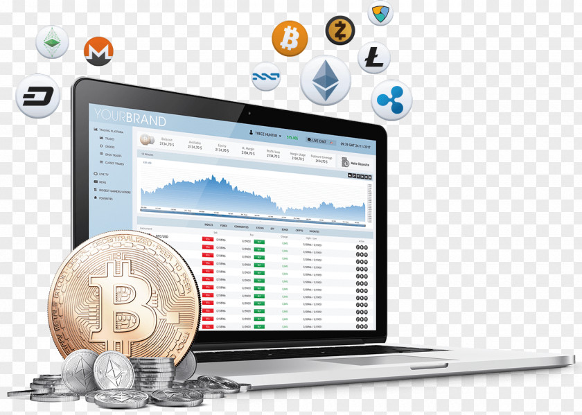 Cryptocurrency Exchange Trade Foreign Market Electronic Trading Platform PNG