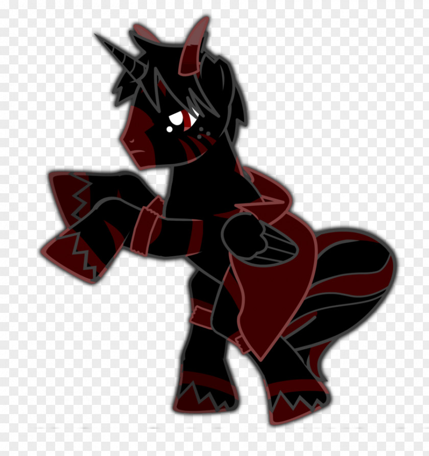 Horse Maroon Character Mammal PNG