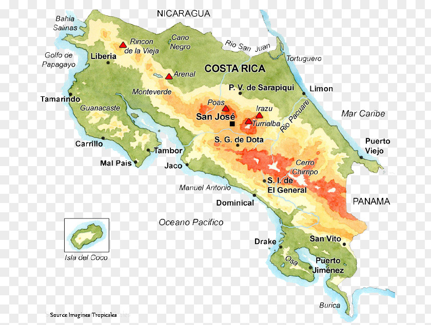Map Liberia San José Stone Spheres Of Costa Rica Location PNG