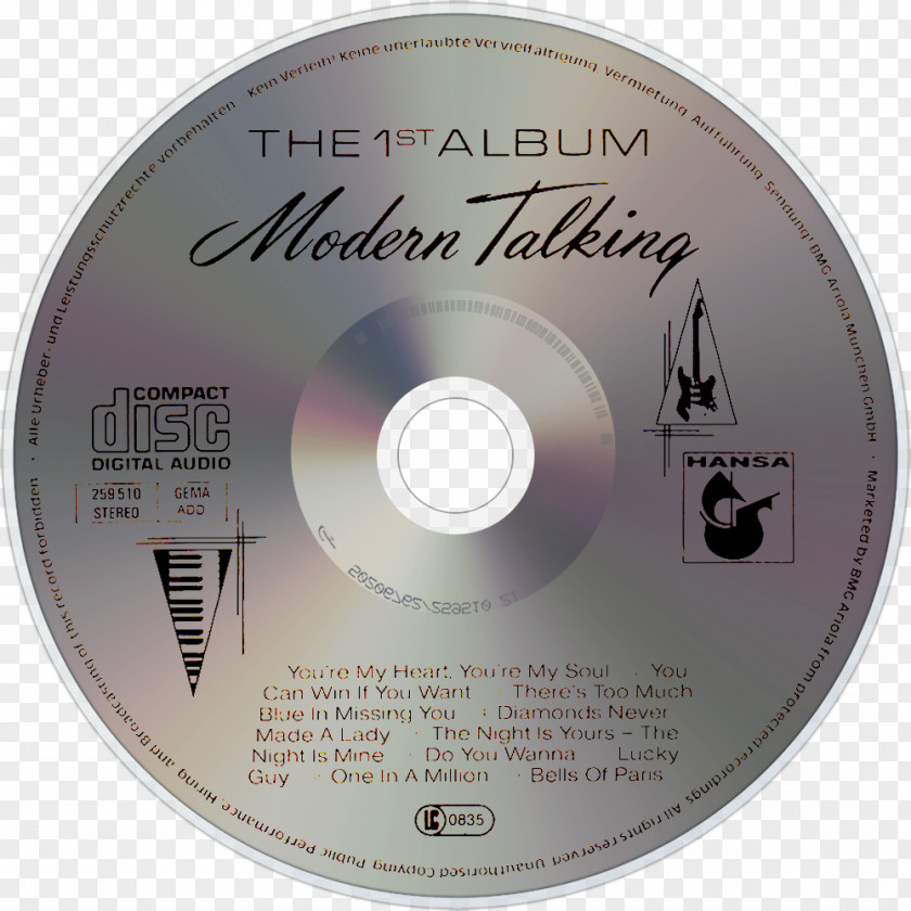 Modern Talking Compact Disc Back For Good PNG
