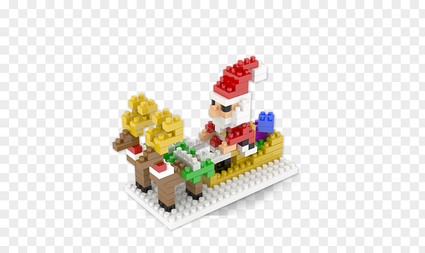 Santa Claus Funny Block Toy LEGO PNG