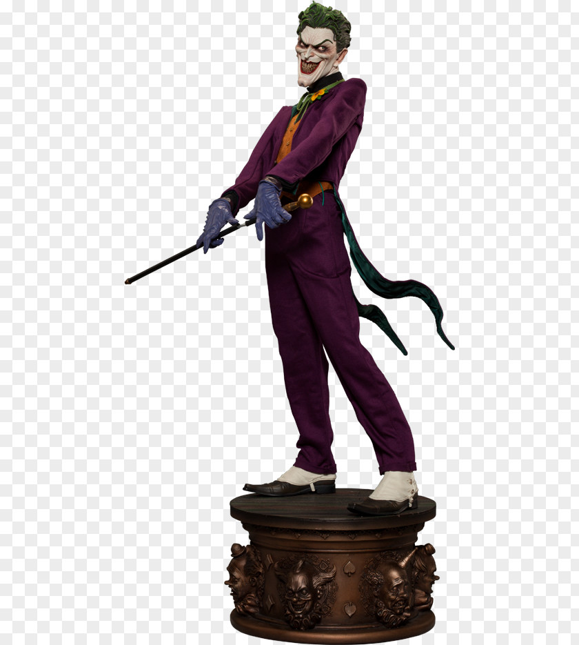 Sideshow Collectibles Joker Batman DC Comics Statue PNG