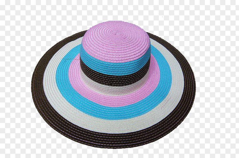 Beach Straw Hat Designer Sun PNG