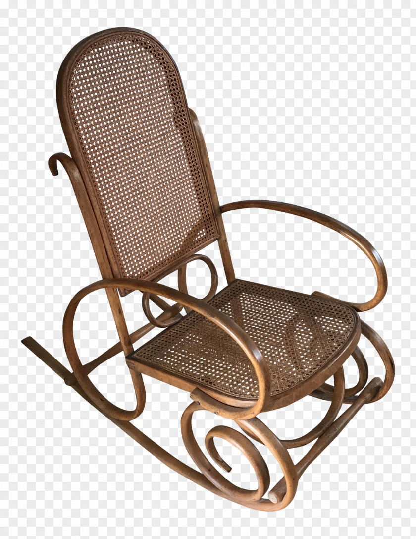 Chair Rocking Chairs Bentwood Wing Furniture PNG
