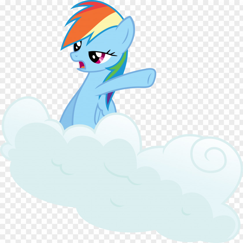 Cloud Rainbow Dash Pony Applejack YouTube PNG