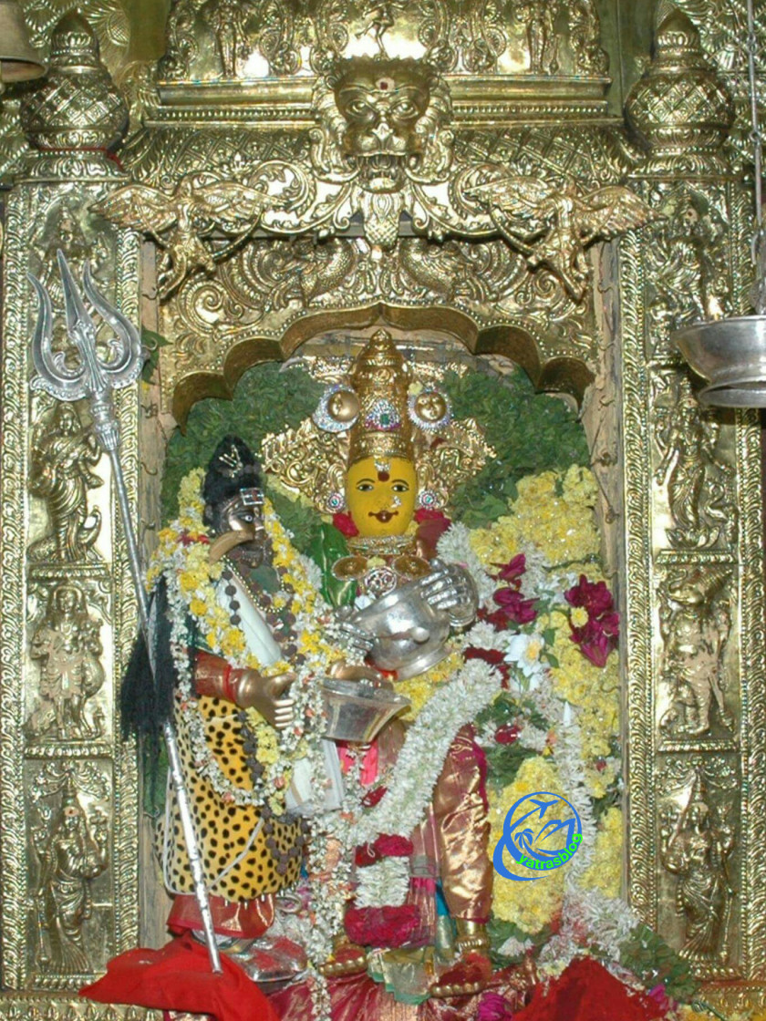 Durga Maa Kanaka Temple Puja Lakshmi PNG