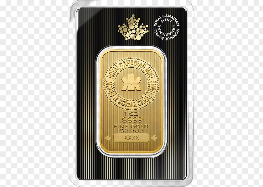 Gold Bar Perth Mint Canada Bullion PNG