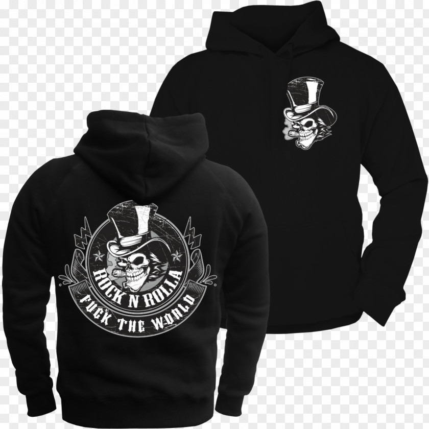 Ink Style Hoodie T-shirt Rock And Roll Rockabilly PNG